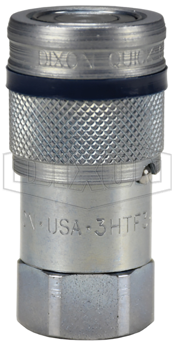 HTZ Series Correct Connect™ Flush Face Female Threaded Coupler